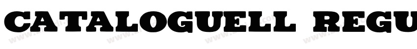 CatalogueLL Regular字体转换